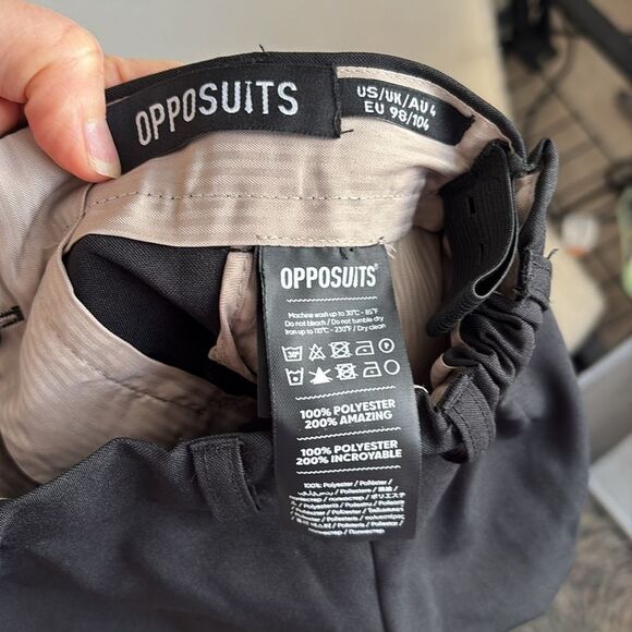 Opposuits Tuxedo Pants Boys Size 4 Black‎ - Picture 5 of 5